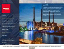Tablet Screenshot of falco.edu.pl